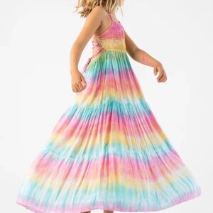 Tiare Hawaii Pastel Tie-Dye Dress